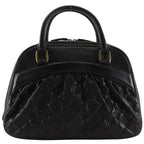 Louis Vuitton Mitzi Monogram Vienna Lambskin Noir Black Handbag