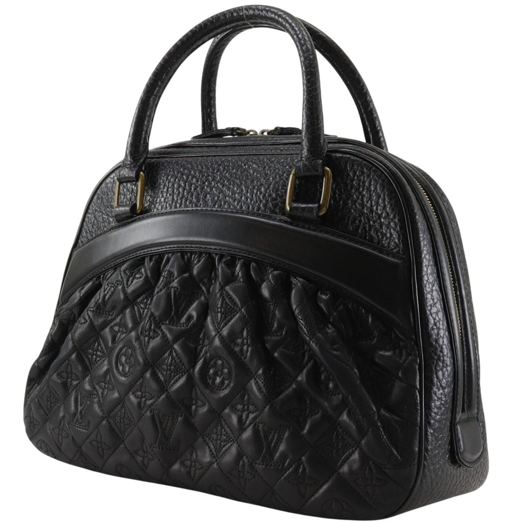 Louis Vuitton Mitzi Monogram Vienna Lambskin Noir Black Handbag — view 2