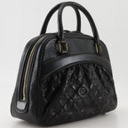 Louis Vuitton Mitzi Monogram Vienna Lambskin Noir Black Handbag — view 3
