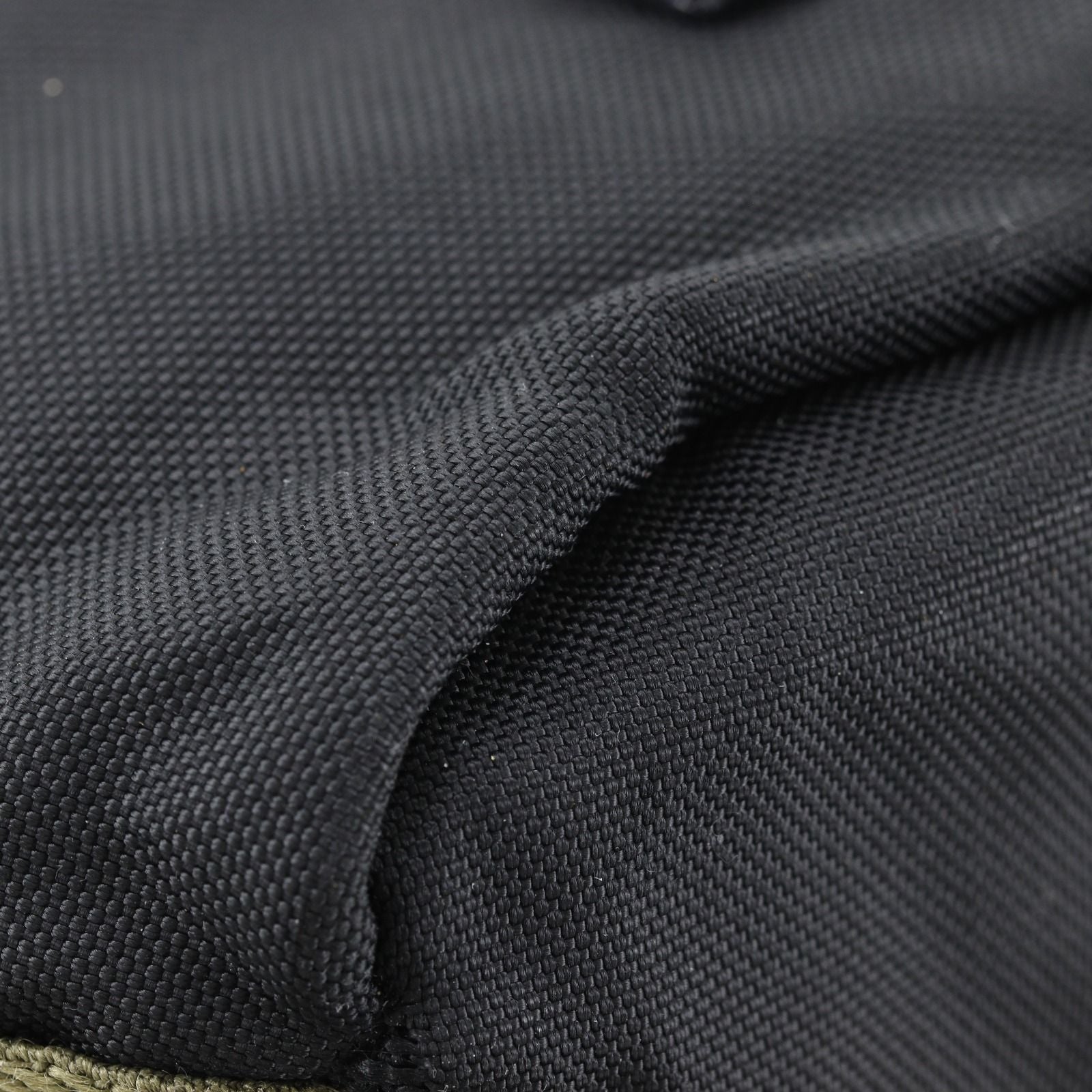 Chanel Sports Line Nylon Canvas Black Khaki Shoulder Bag — view 4