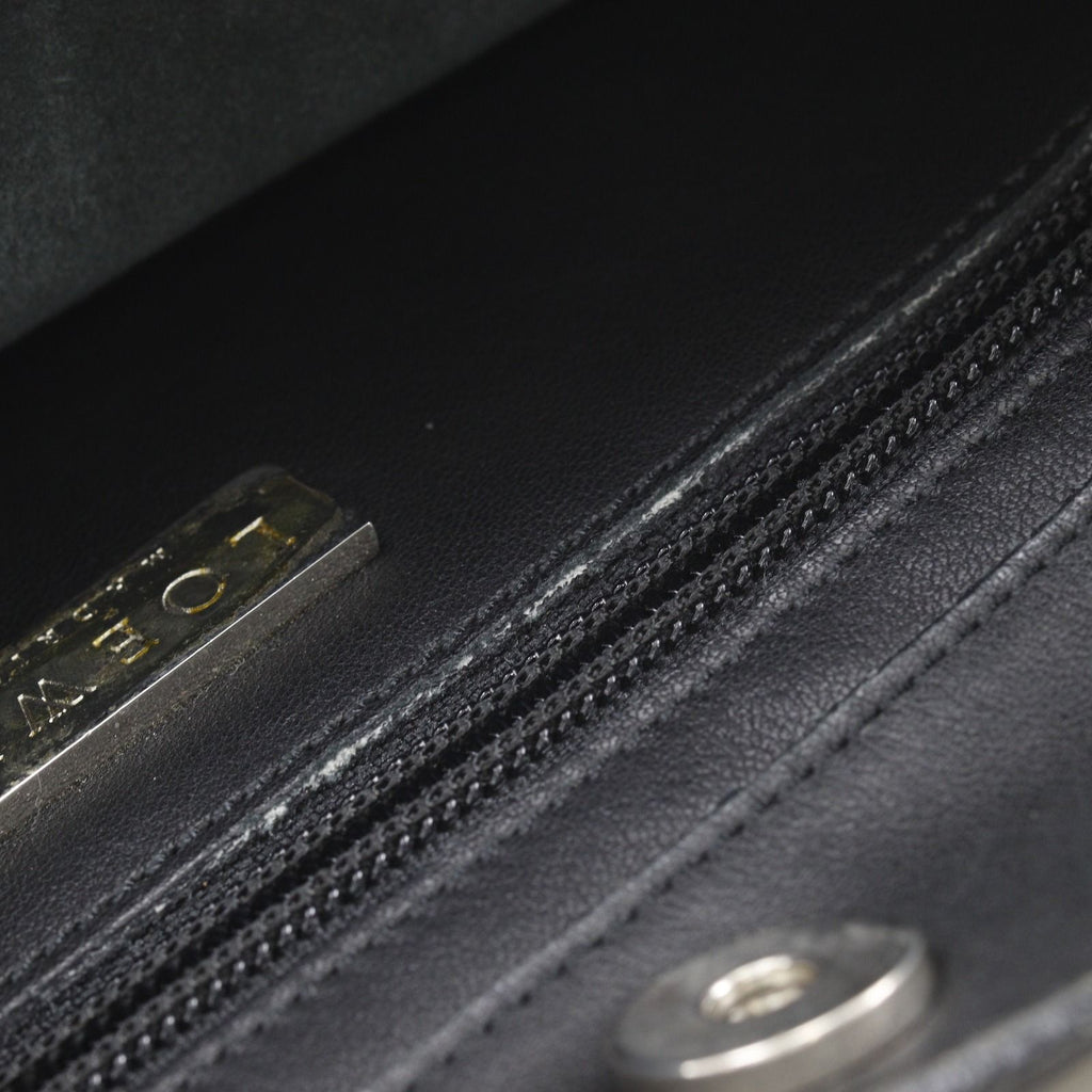 Loewe Asymmetric Shoulder Bag Calfskin Black — view 8