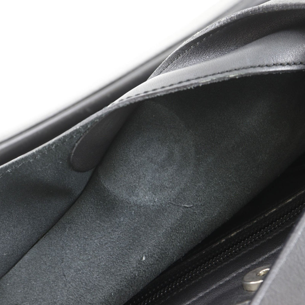 Loewe Asymmetric Shoulder Bag Calfskin Black — view 7