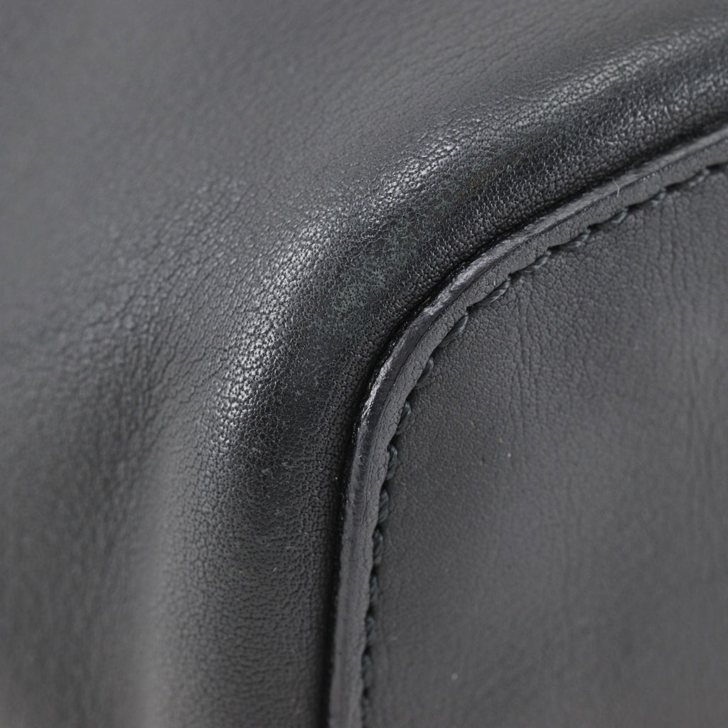 Loewe Asymmetric Shoulder Bag Calfskin Black — view 4