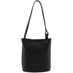Loewe Asymmetric Shoulder Bag Calfskin Black