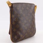 Louis Vuitton Musette Salsa Short Shoulder Bag Monogram Canvas Brown — view 3