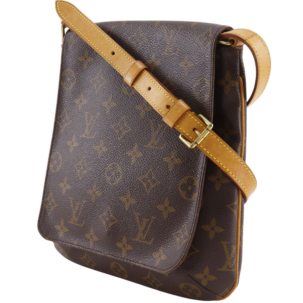 Louis Vuitton Musette Salsa Short Shoulder Bag Monogram Canvas Brown — view 2