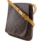 Louis Vuitton Musette Salsa Short Shoulder Bag Monogram Canvas Brown — view 2