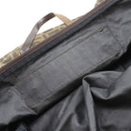 Fendi Zucca Folding Nylon Canvas Brown Boston Bag — view 8