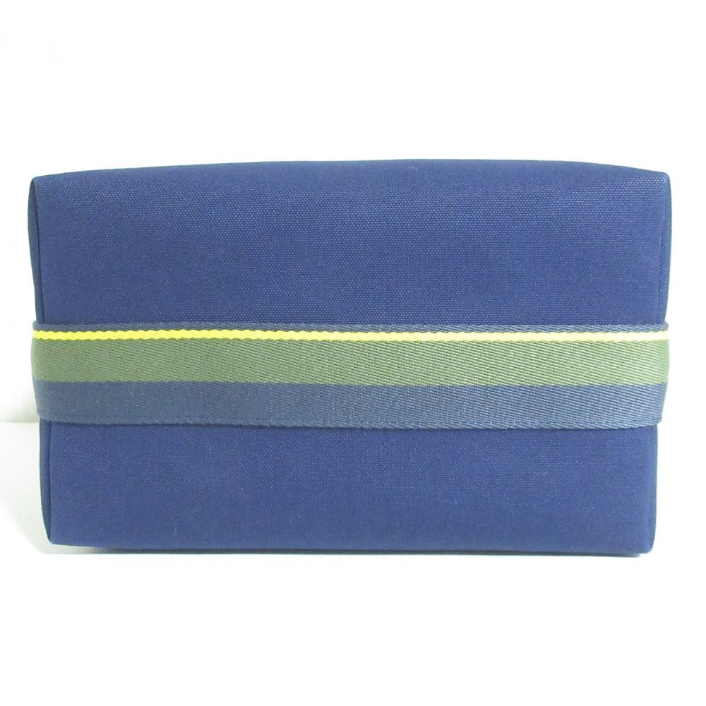 Hermes Brid-a-brac GM Pavillon Pouch Handbag Marine — view 5