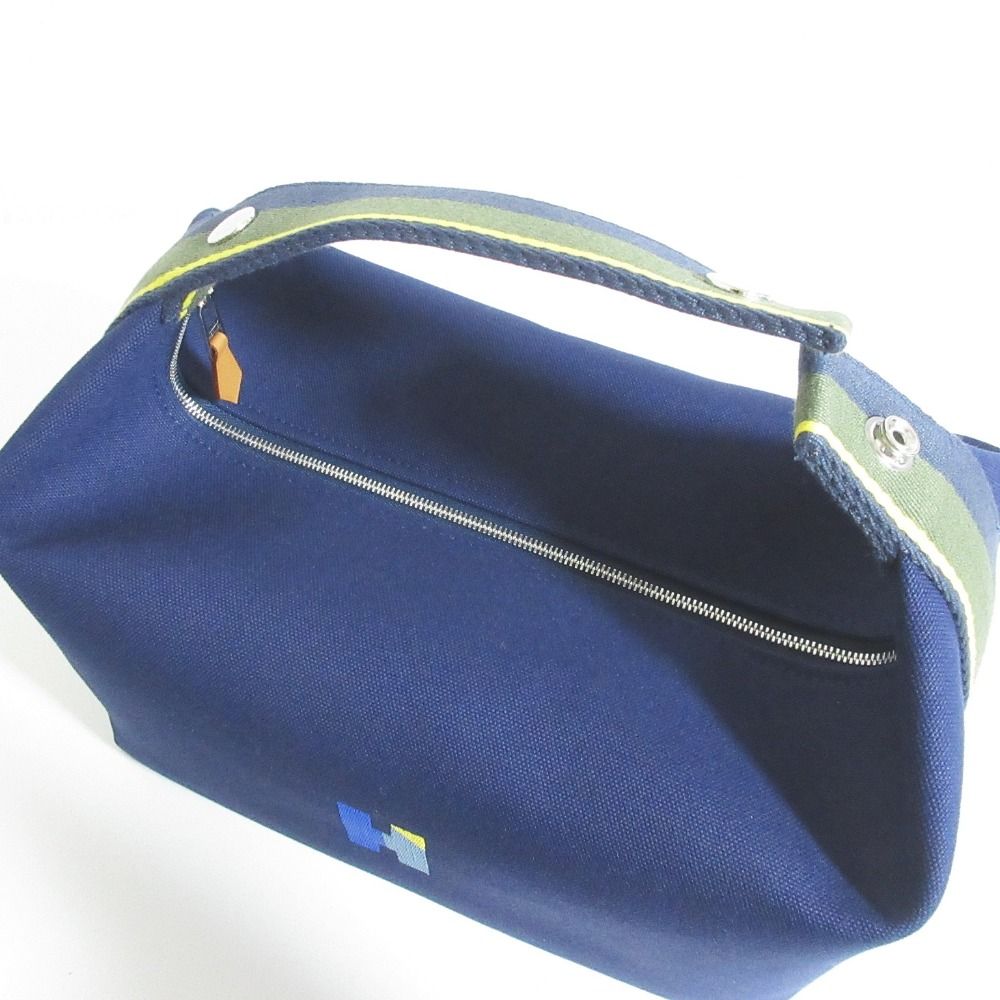 Hermes Brid-a-brac GM Pavillon Pouch Handbag Marine — view 7