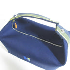 Hermes Brid-a-brac GM Pavillon Pouch Handbag Marine — view 7