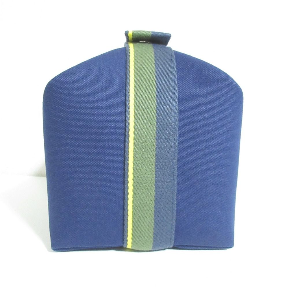 Hermes Brid-a-brac GM Pavillon Pouch Handbag Marine — view 4
