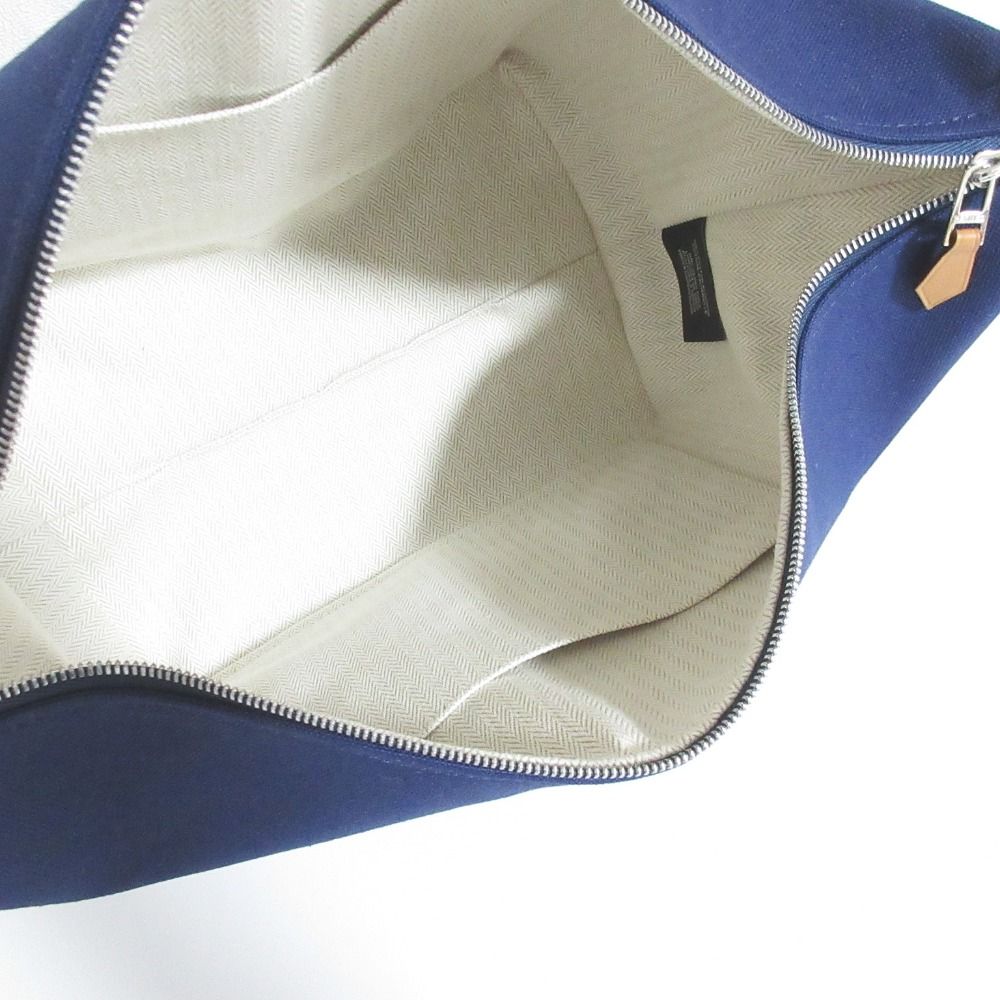 Hermes Brid-a-brac GM Pavillon Pouch Handbag Marine — view 8
