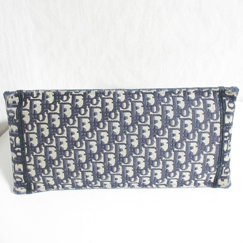Dior Oblique Book Tote Bag Navy — view 5