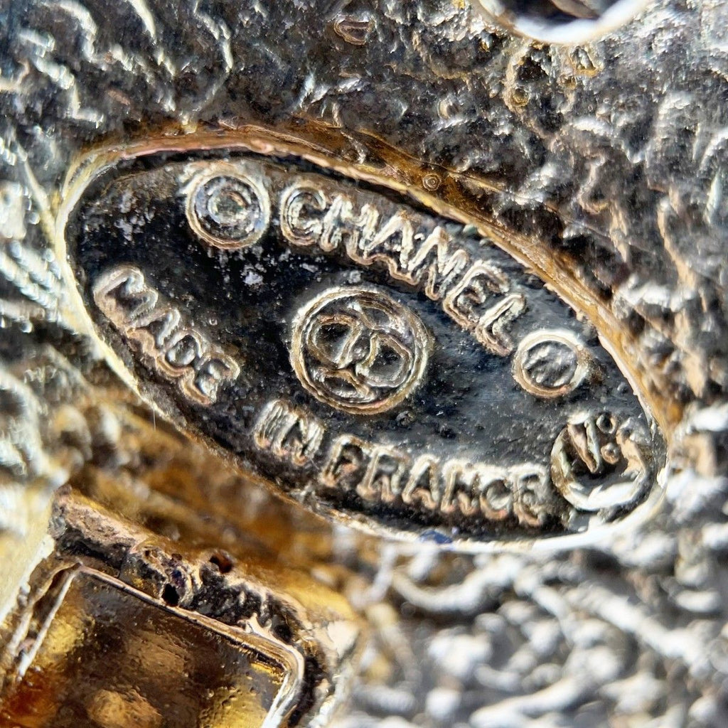 Chanel CC Logo Clip on Vintage Earrings — view 4
