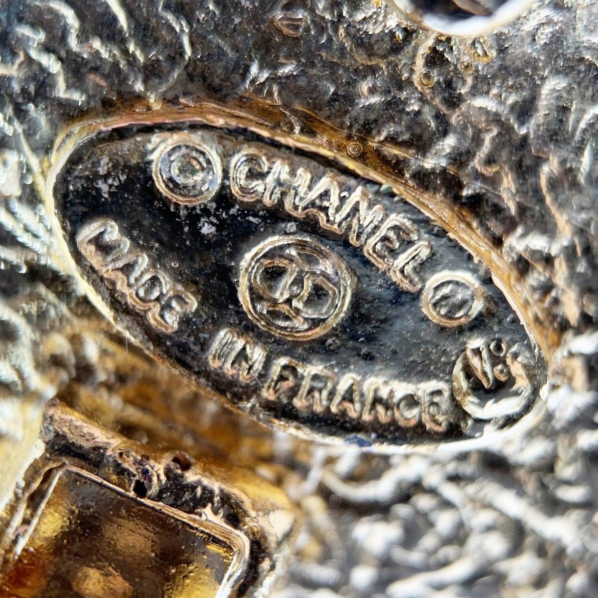 Chanel CC Logo Clip on Vintage Earrings — view 4
