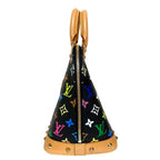 Louis Vuitton Monogram Multi Alma Handbag Black Multicolor — view 3