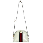 Gucci GG Marmont Ophidia Sherry Line Shoulder Bag Off White — view 3