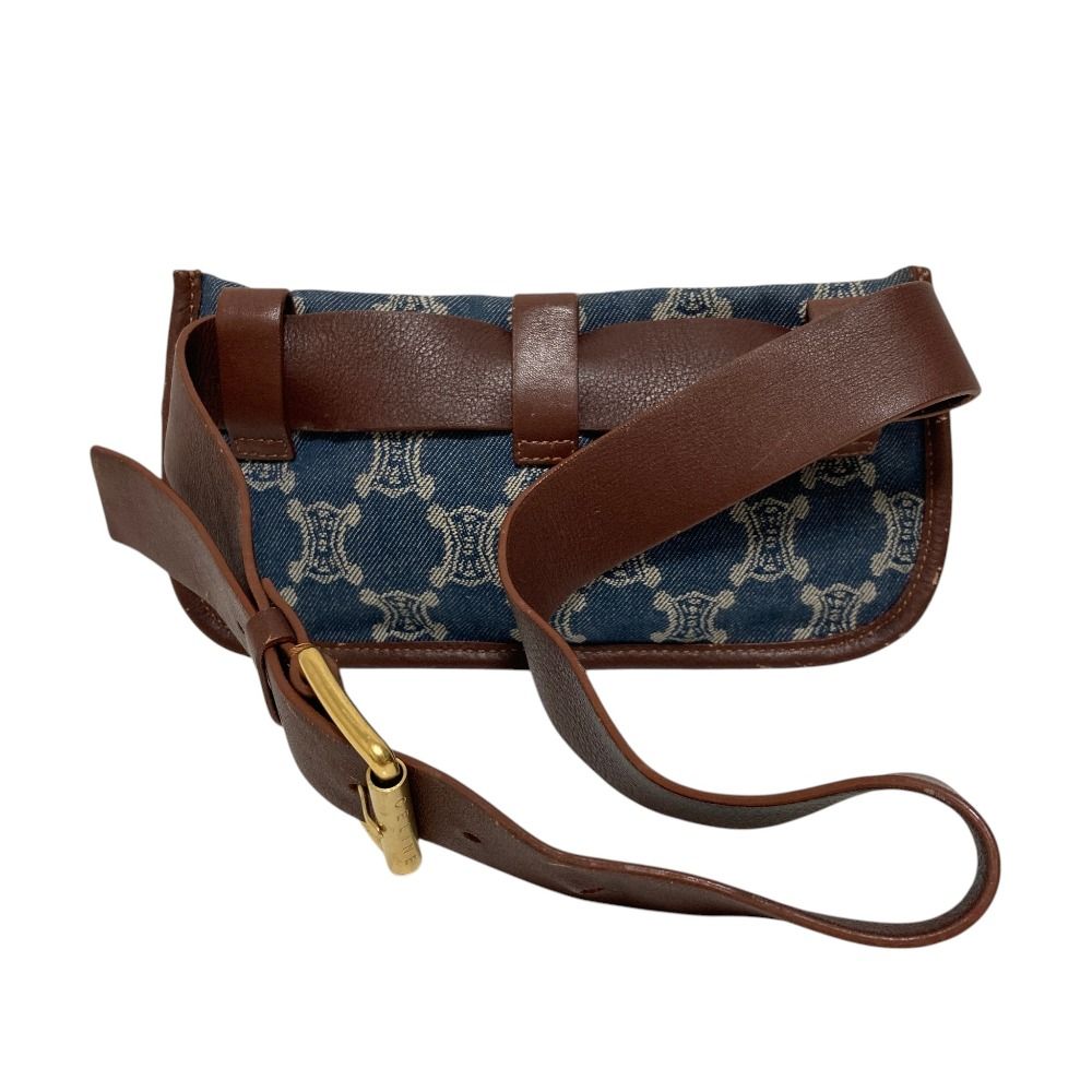Celine Macadam Denim Waist Bag Blue — view 2