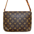 Louis Vuitton Musette Tango Monogram Shoulder Bag Brown — view 2