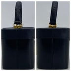Fendi Vanity Bag Vintage Style Leather Black — view 4
