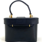 Fendi Vanity Bag Vintage Style Leather Black — view 2