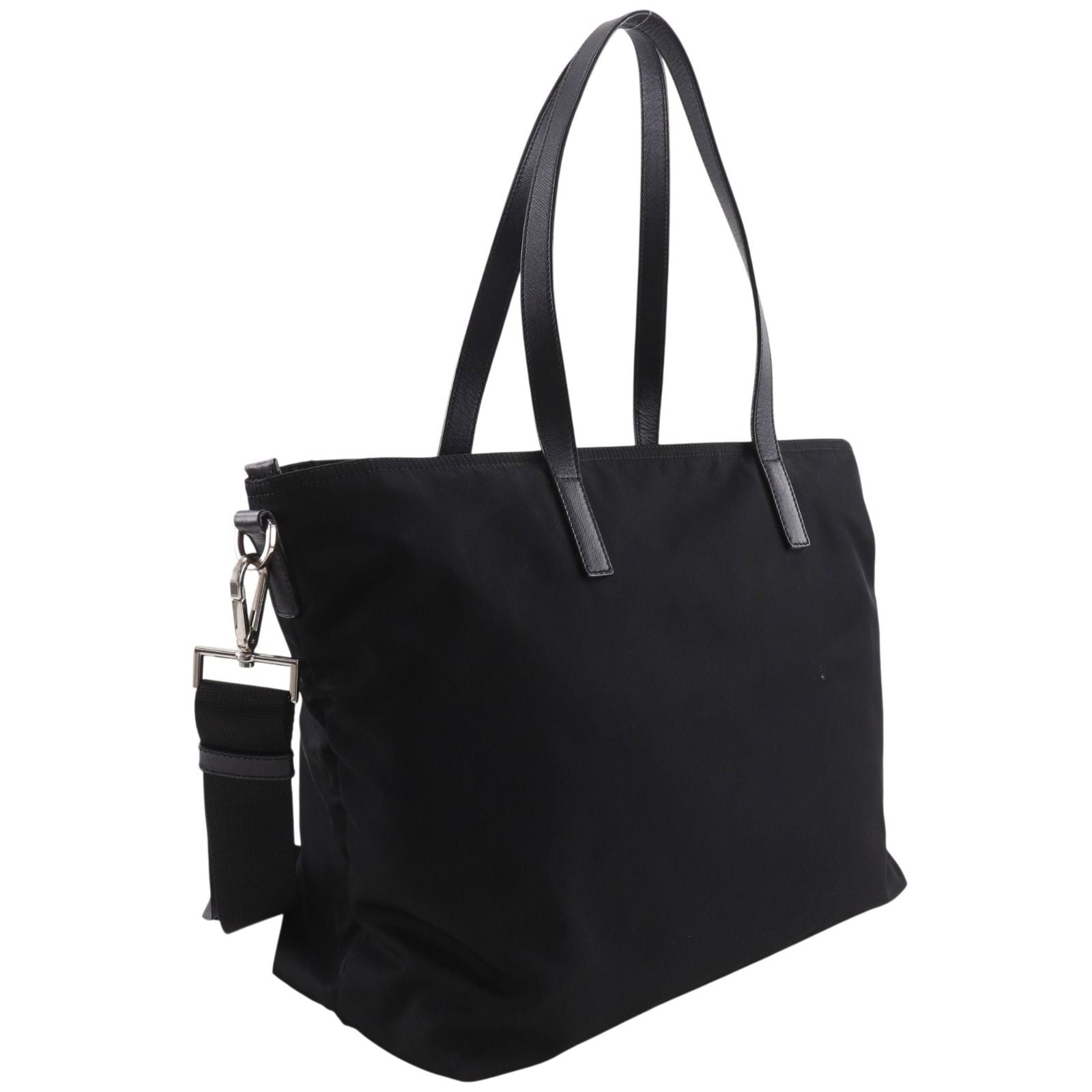 Prada 2-Way Shoulder Nylon Black Tote Bag — view 3