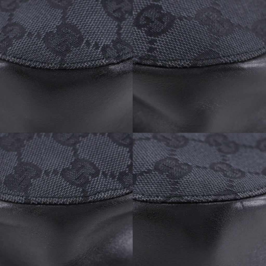 Gucci GG Canvas Black Shoulder Bag — view 4