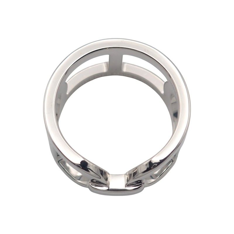 Hermes Ever Chaine D'ancre 49 Ring 925 Sterling Silver with Simple Box — view 6
