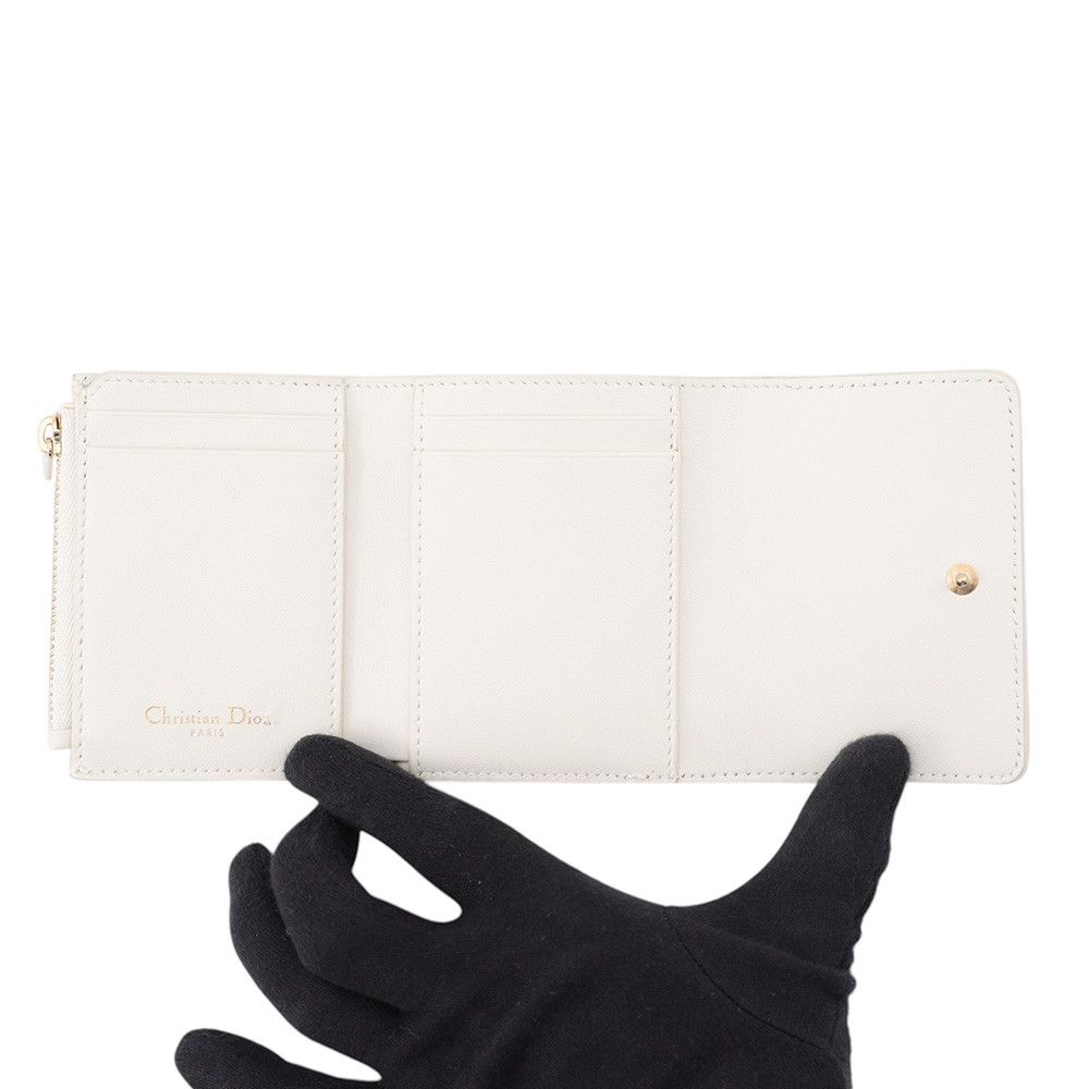 Dior Trifold Wallet 30 Montaigne Lotus Bicolor — view 4