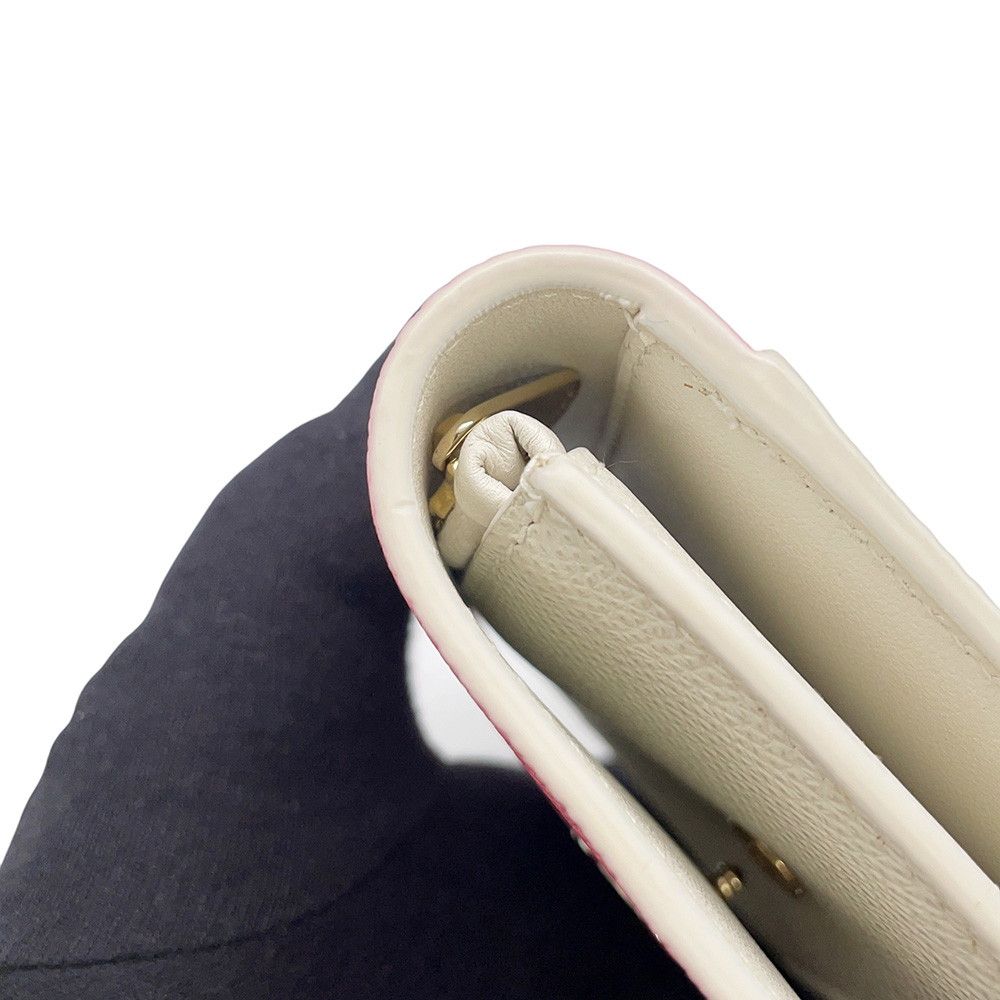 Dior Trifold Wallet 30 Montaigne Lotus Bicolor — view 8