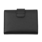 Celine Trifold Wallet Fine Strap Nino Leather Black — view 3