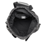Fendi Backpack Drawstring FF Jacquard Leather Black — view 6