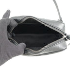 Gucci Chain Shoulder Bag Mini GG Marmont Leather Black — view 5