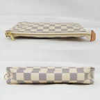 Louis Vuitton Pochette Soir Damier Azur Shoulder Bag Strap — view 4