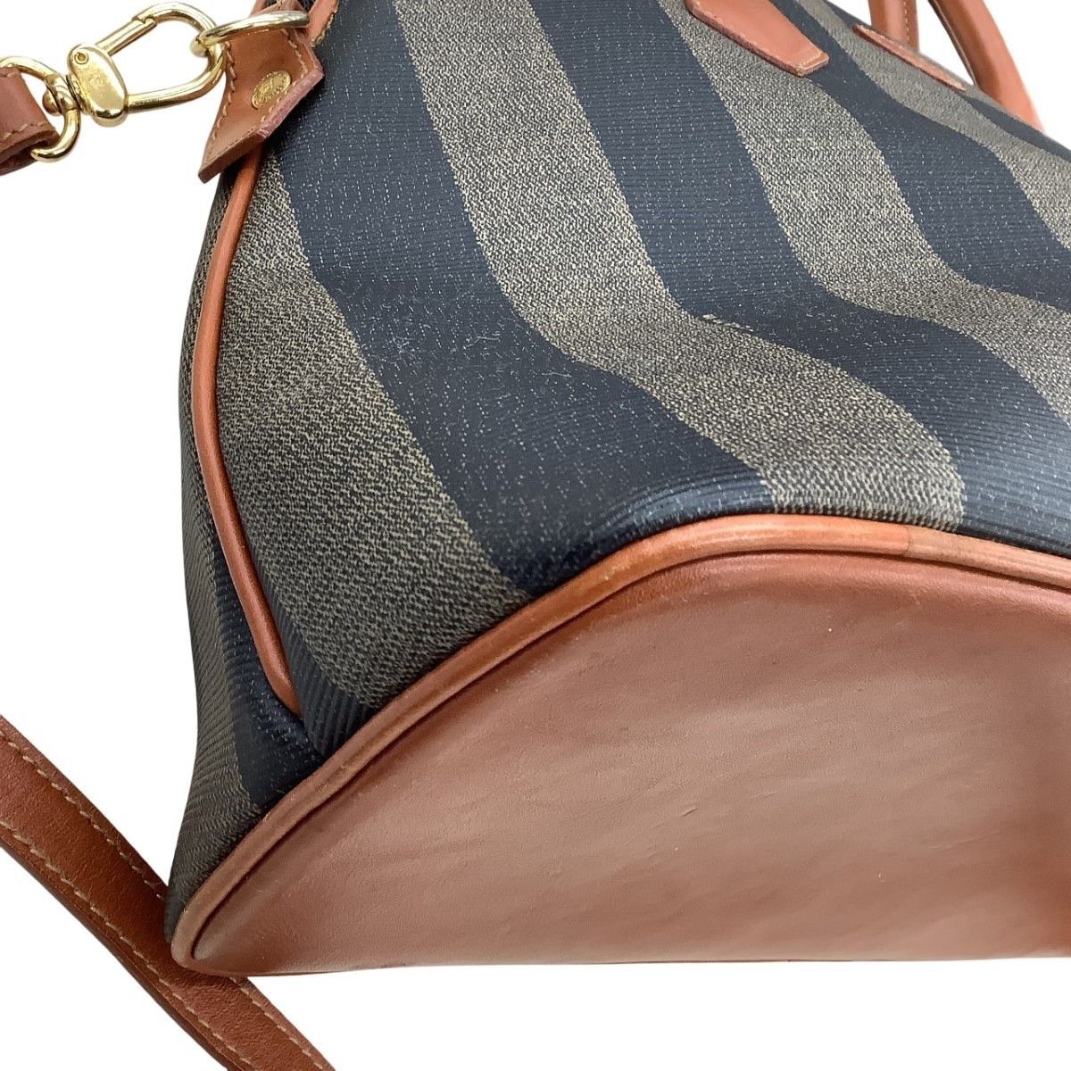 Fendi Handbag Pecan Pattern Brown — view 5