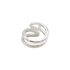 Hermes Chaine D'ancre Punk PM Rin 55 Ring 925 Sterling Silver W/silver Box — view 5