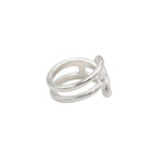 Hermes Chaine D'ancre Punk PM Rin 55 Ring 925 Sterling Silver W/silver Box — view 4