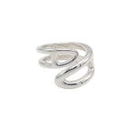 Hermes Chaine D'ancre Punk PM Rin 55 Ring 925 Sterling Silver W/silver Box — view 2