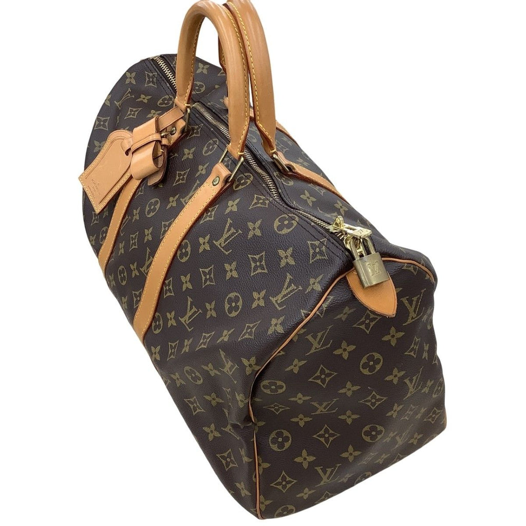 Louis Vuitton Monogram Keepall Bandouliere 45 Boston Bag — view 3