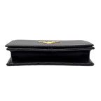 Prada Card Case Business Saffiano Leather Black — view 3