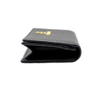 Prada Card Case Business Saffiano Leather Black — view 4