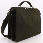 Fendi Peekaboo Ic You 2-Way Shoulder Bag Nylon Brown Business — view 3