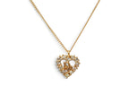 Dior Necklace Vintage Logo Gold