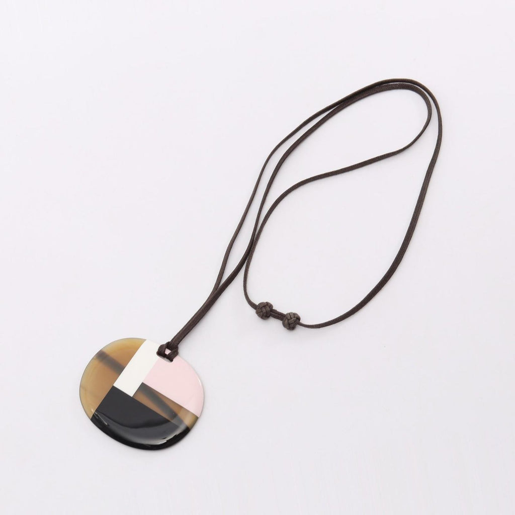 Hermes Necklace Multicolor Brown — view 3