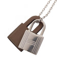 Hermes Necklace Kelly Etoupe