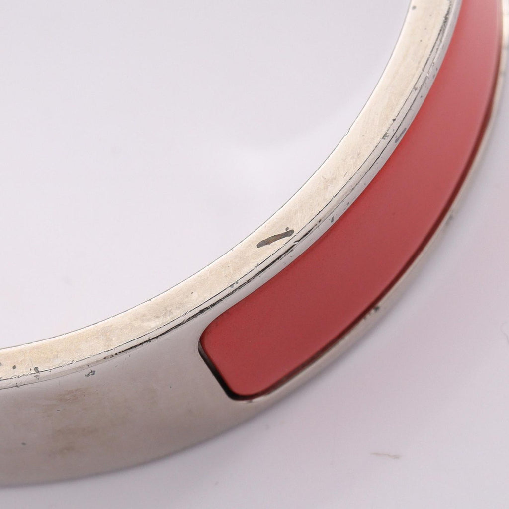 Hermes Bangle Click Stainless Steel Bracelet — view 7