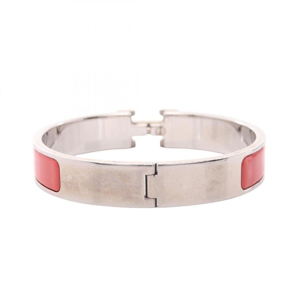 Hermes Bangle Click Stainless Steel Bracelet — view 2
