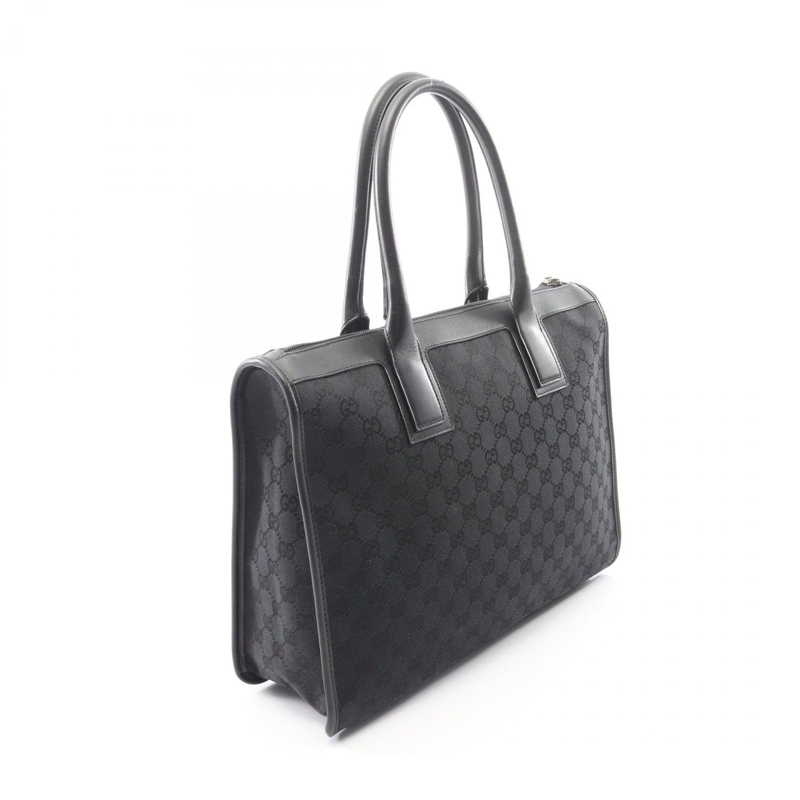 Gucci Handbag GG Canvas 000 Black Tote Bag — view 2