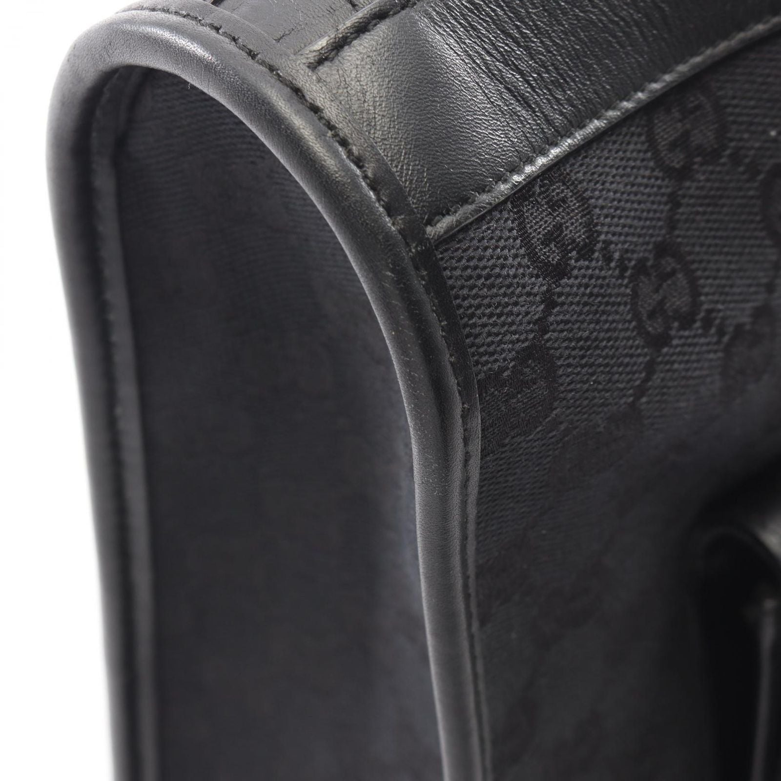 Gucci Handbag GG Canvas 000 Black Tote Bag — view 8
